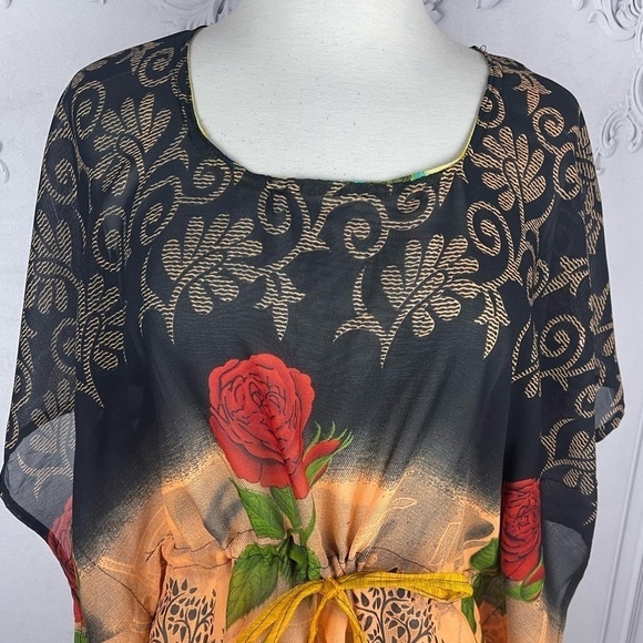 Poncho Swimsuit Coverup - Picture 2 of 3